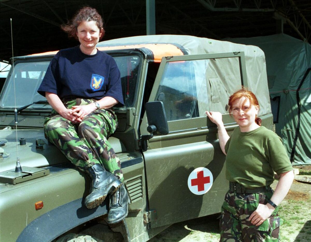 1st Battalion, Royal Anglian Regiment deployed to Kosovo in 1999