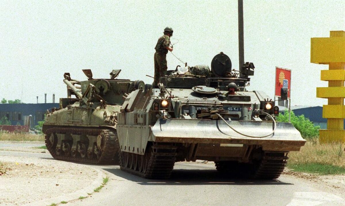 1st Battalion, Royal Anglian Regiment deployed to Kosovo in 1999