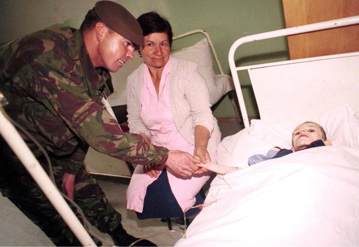 1st Battalion, Royal Anglian Regiment deployed to Kosovo in 1999