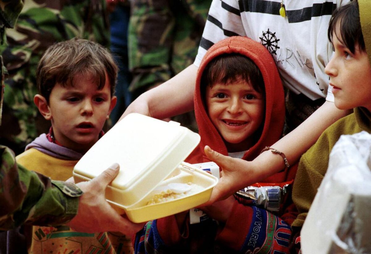 1st Battalion, Royal Anglian Regiment deployed to Kosovo in 1999