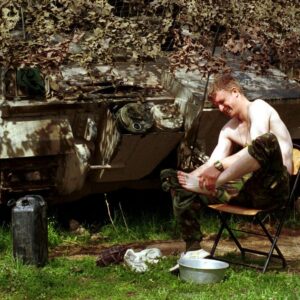 1st Battalion, Royal Anglian Regiment deployed to Kosovo in 1999.