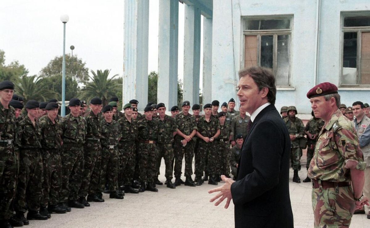 1st Battalion, Royal Anglian Regiment deployed to Kosovo in 1999.