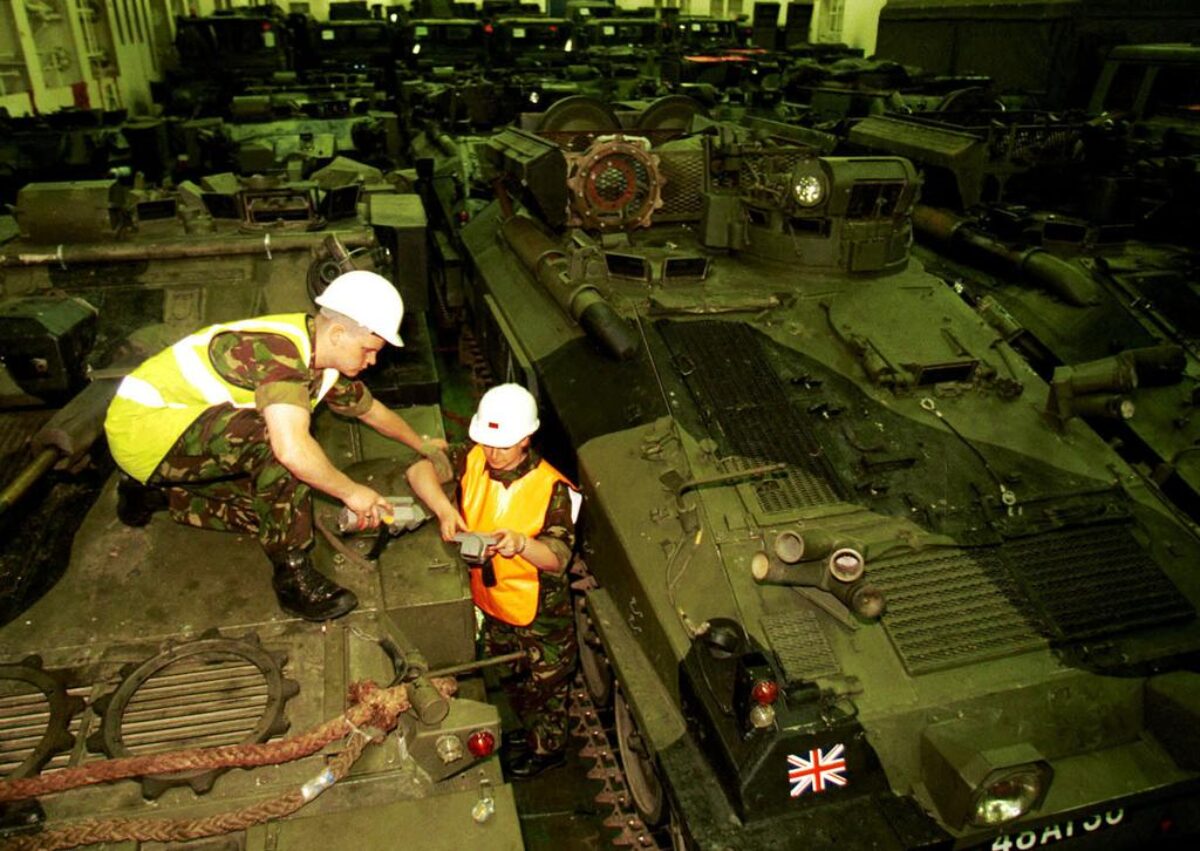 1st Battalion, Royal Anglian Regiment deployed to Kosovo in 1999