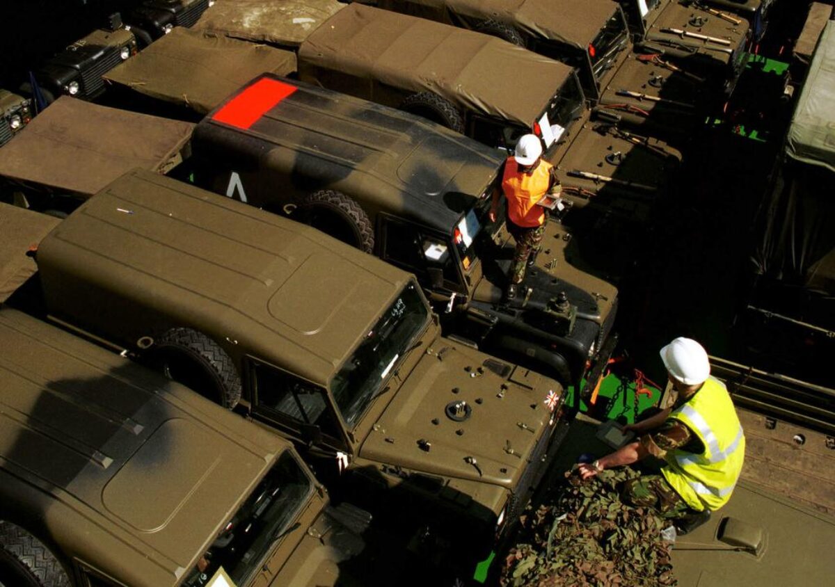 1st Battalion, Royal Anglian Regiment deployed to Kosovo in 1999