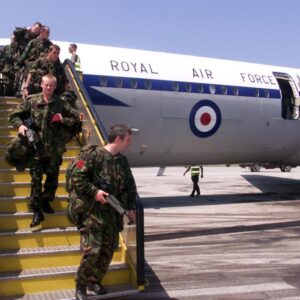 1st Battalion, Royal Anglian Regiment deployed to Kosovo in 1999