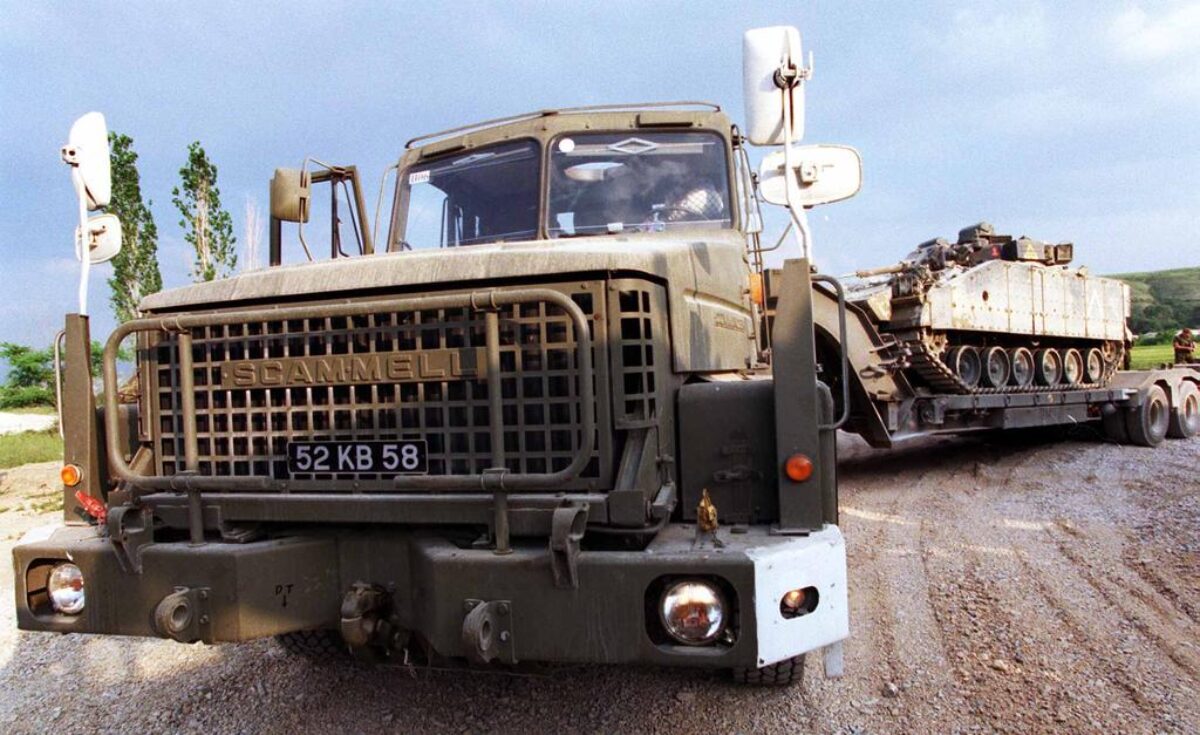 1st Battalion, Royal Anglian Regiment deployed to Kosovo in 1999