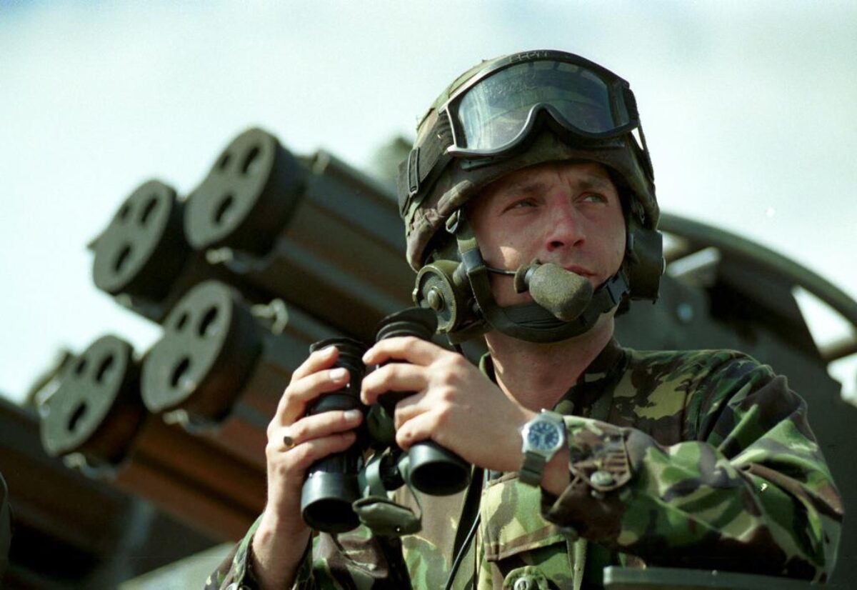 1st Battalion, Royal Anglian Regiment deployed to Kosovo in 1999