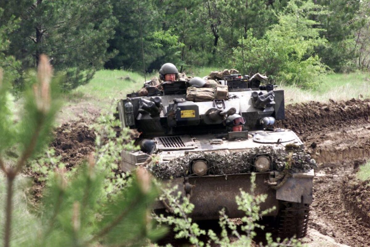 1st Battalion, Royal Anglian Regiment deployed to Kosovo in 1999