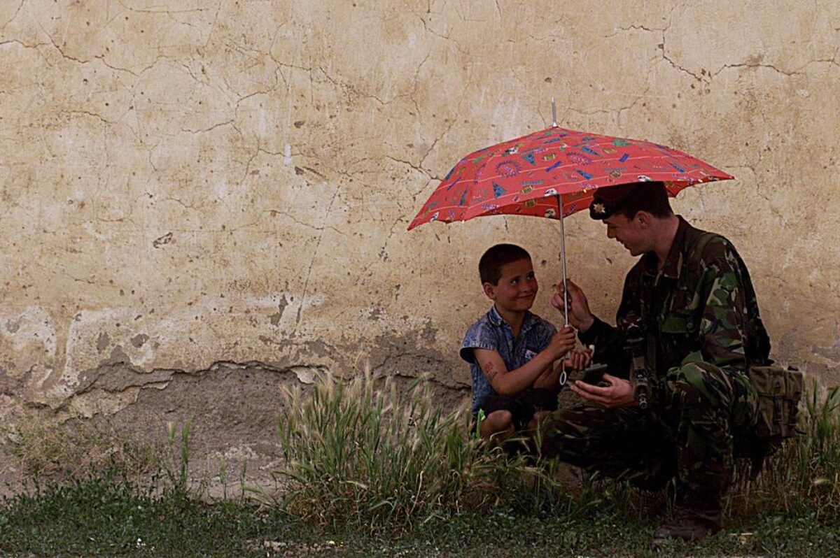 1st Battalion, Royal Anglian Regiment deployed to Kosovo in 1999