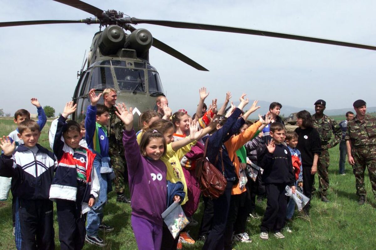 1st Battalion, Royal Anglian Regiment deployed to Kosovo in 1999