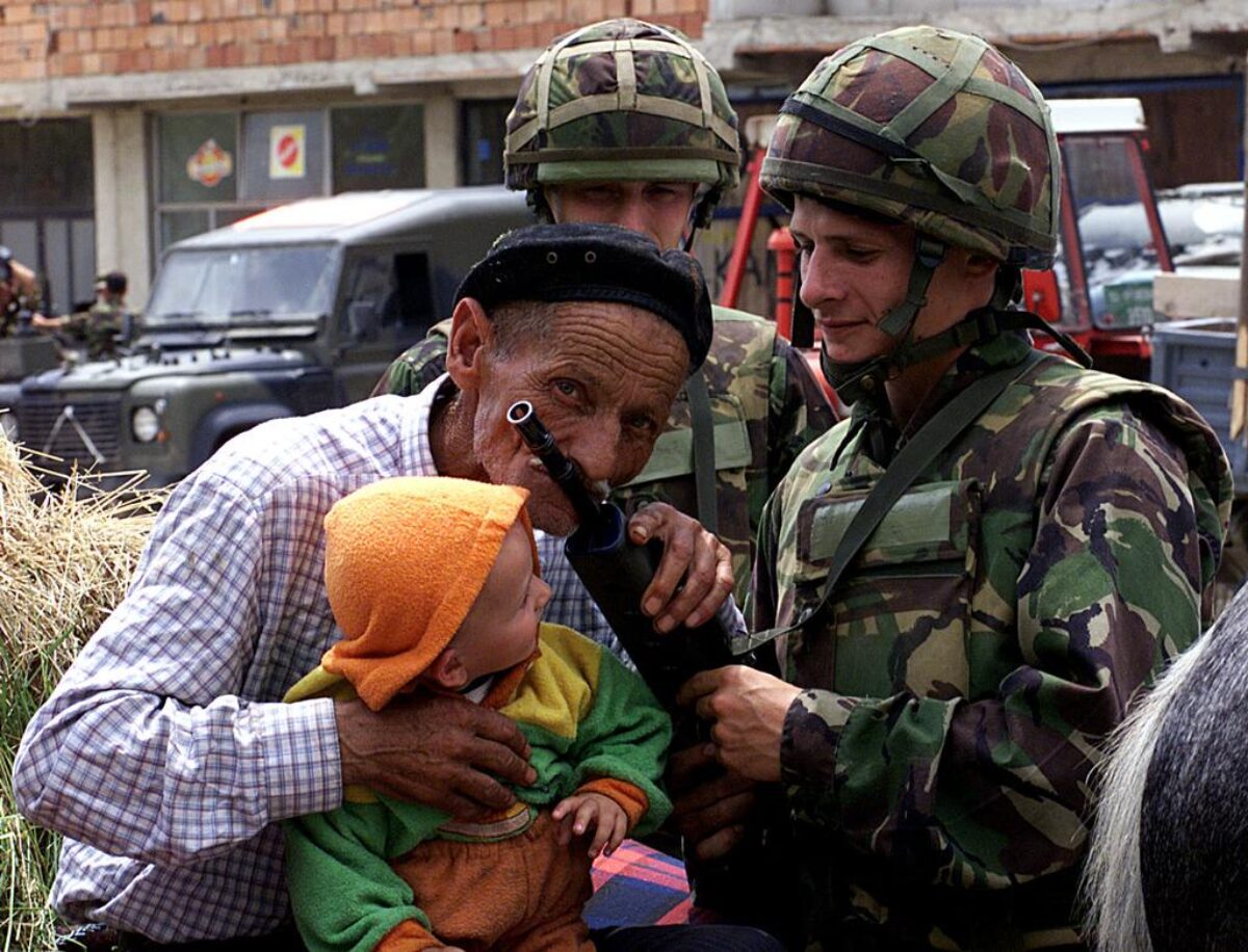 1st Battalion, Royal Anglian Regiment deployed to Kosovo in 1999
