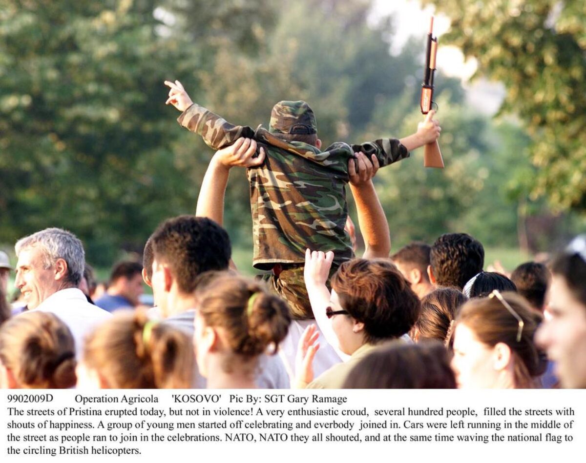 1st Battalion, Royal Anglian Regiment deployed to Kosovo in 1999