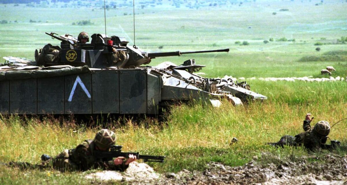 1st Battalion, Royal Anglian Regiment deployed to Kosovo in 1999