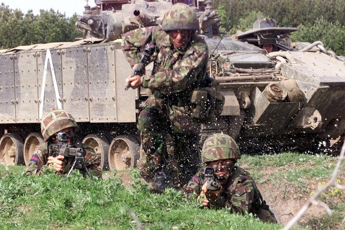 1st Battalion, Royal Anglian Regiment deployed to Kosovo in 1999