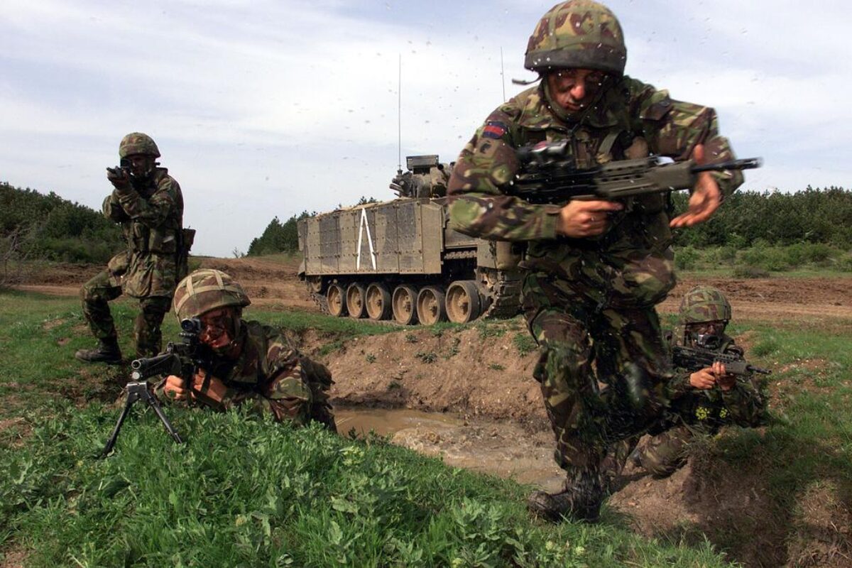 1st Battalion, Royal Anglian Regiment deployed to Kosovo in 1999