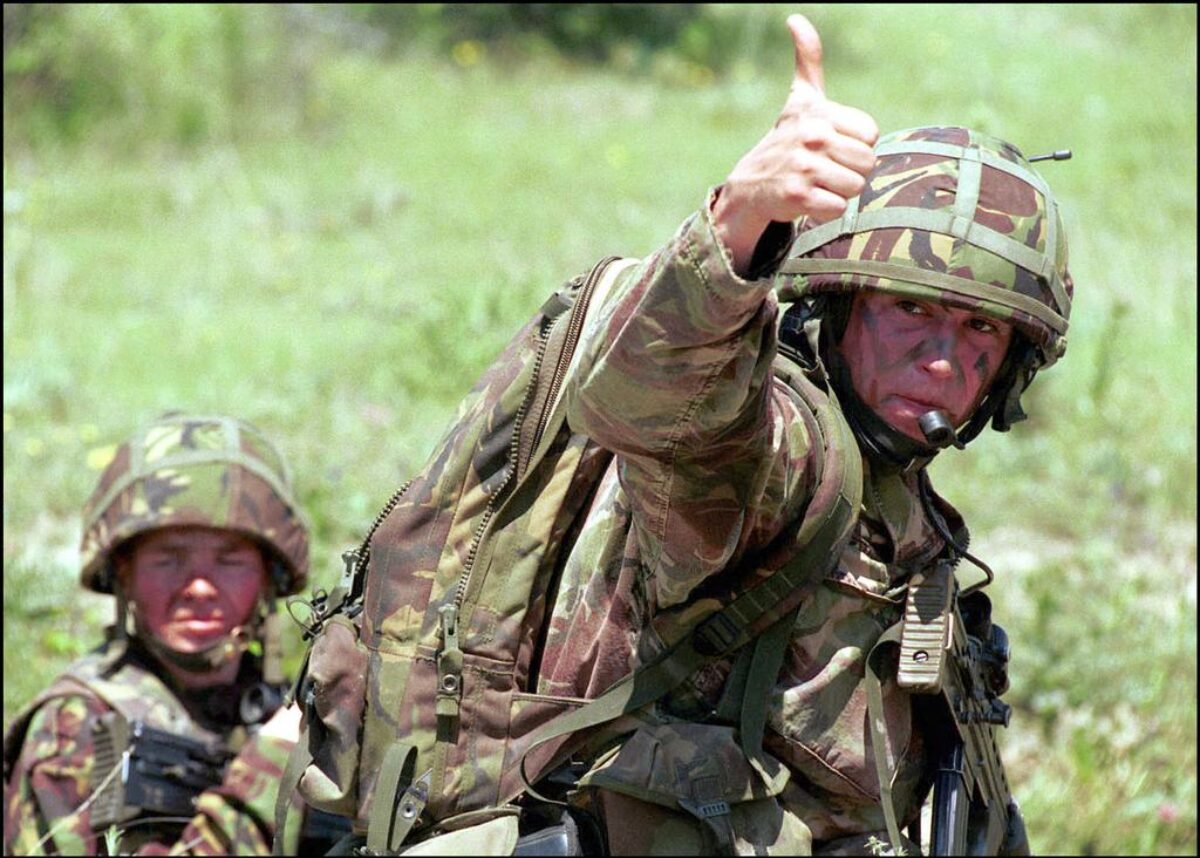 1st Battalion, Royal Anglian Regiment deployed to Kosovo in 1999