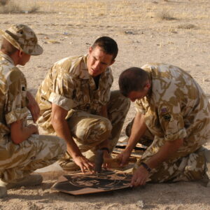 Operation TELIC 6 in 2005. A Company 1st Battalion, Royal Anglian Regiment. 