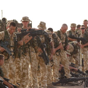 Operation TELIC 6 in 2005. A Company 1st Battalion, Royal Anglian Regiment. 