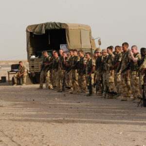 Operation TELIC 6 in 2005. A Company 1st Battalion, Royal Anglian Regiment. 