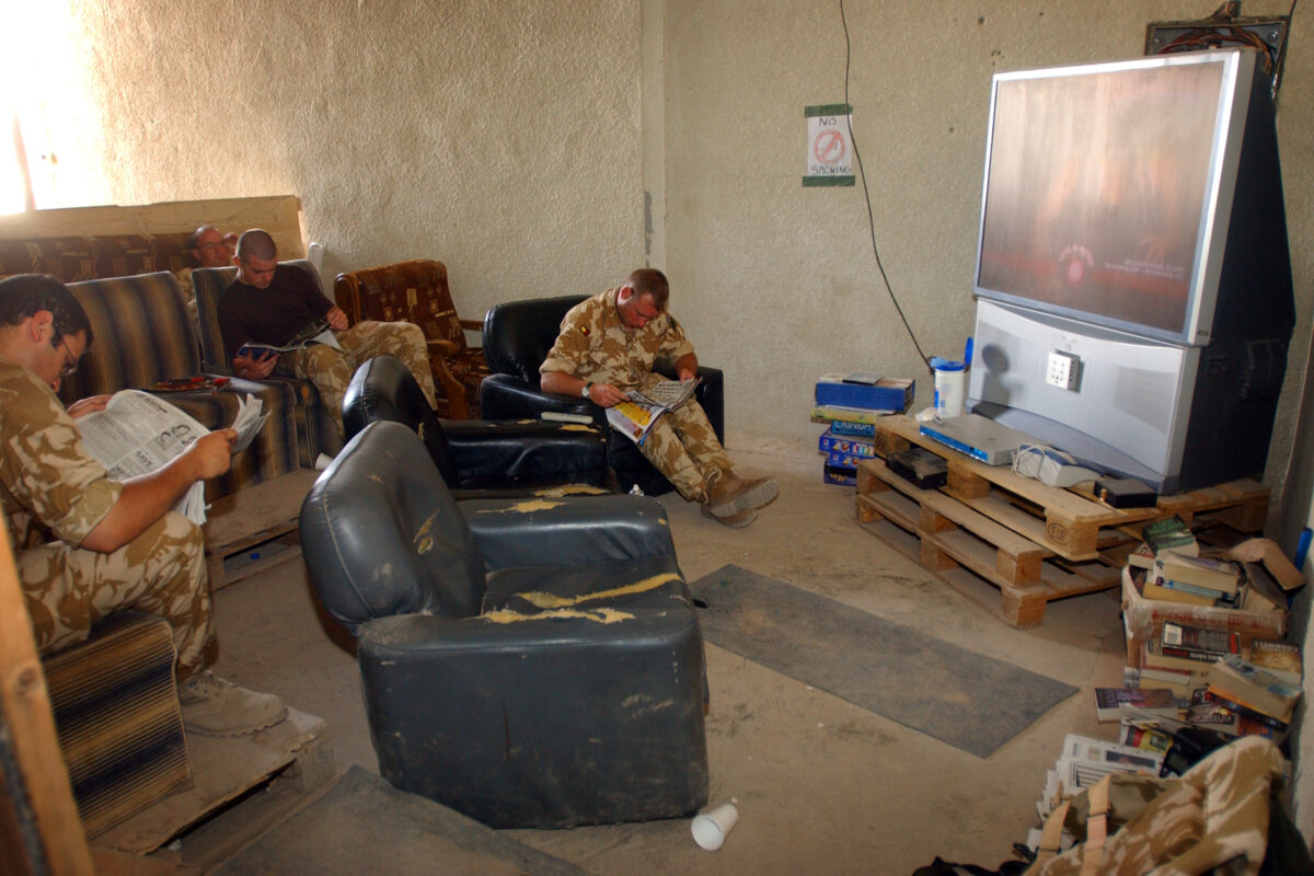 Operation TELIC 6 in 2005. A Company 1st Battalion, Royal Anglian Regiment. Operation TELIC 6 in 2005. A Company 1st Battalion, Royal Anglian Regiment.