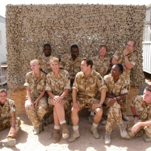 Operation TELIC 6 in 2005. 1st Battalion, Royal Anglian Regiment.