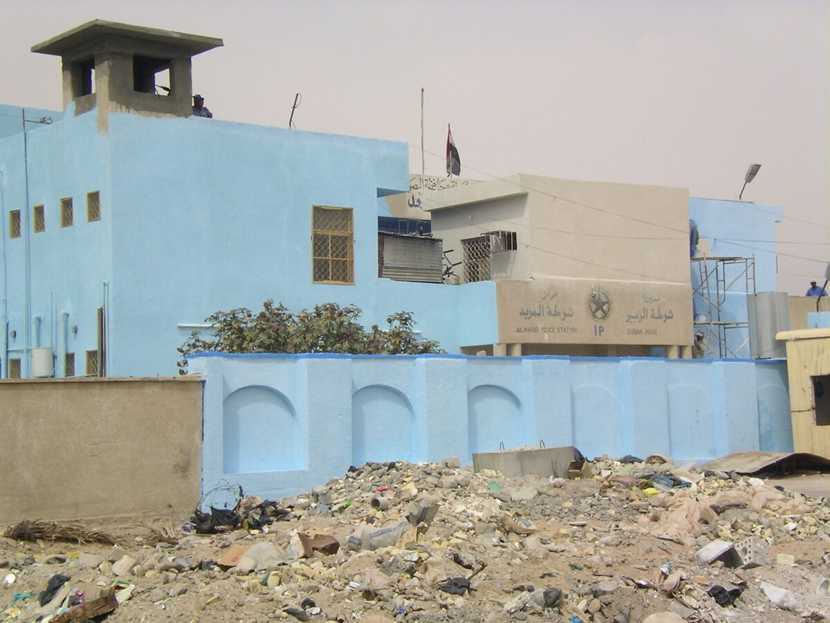 Operation TELIC 6 in 2005. 1st Battalion, Royal Anglian Regiment.