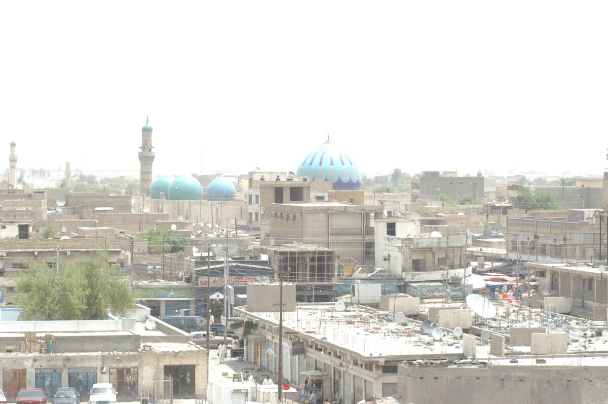 Operation TELIC 6 in 2005. 1st Battalion, Royal Anglian Regiment.