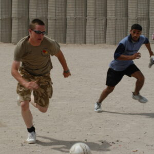 Operation TELIC 6 in 2005. 1st Battalion, Royal Anglian Regiment. B Company & ISF Football Competition. Operation TELIC 6 in 2005. 1st Battalion, Royal Anglian Regiment. B Company & ISF Football Competition.