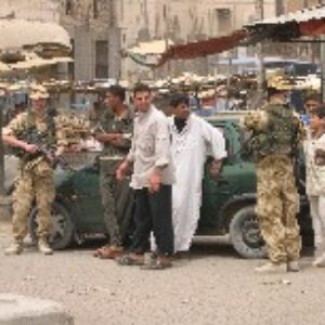 Operation TELIC 6 in 2005. 1st Battalion, Royal Anglian Regiment.