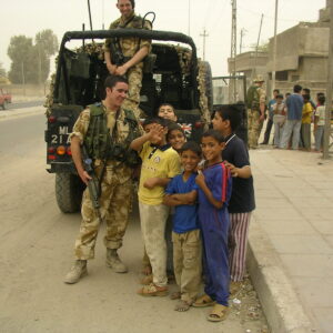 Operation TELIC 6 in 2005. 1st Battalion, Royal Anglian Regiment.
