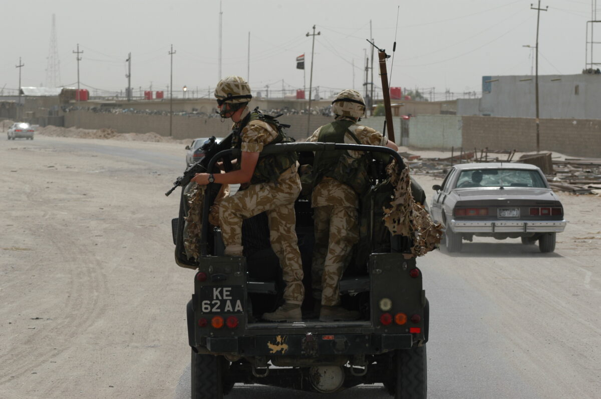 Operation TELIC 6 in 2005. 1st Battalion, Royal Anglian Regiment. Operation TELIC 6 in 2005. 1st Battalion, Royal Anglian Regiment.