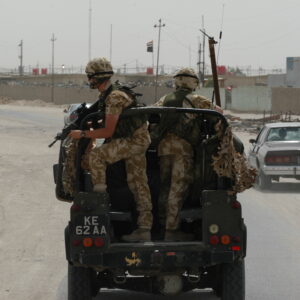 Operation TELIC 6 in 2005. 1st Battalion, Royal Anglian Regiment.
