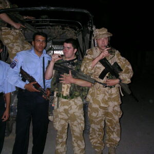 Operation TELIC 6 in 2005. 1st Battalion, Royal Anglian Regiment.