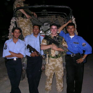 Operation TELIC 6 in 2005. 1st Battalion, Royal Anglian Regiment.