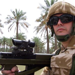 Operation TELIC 6 in 2005. 1st Battalion, Royal Anglian Regiment.