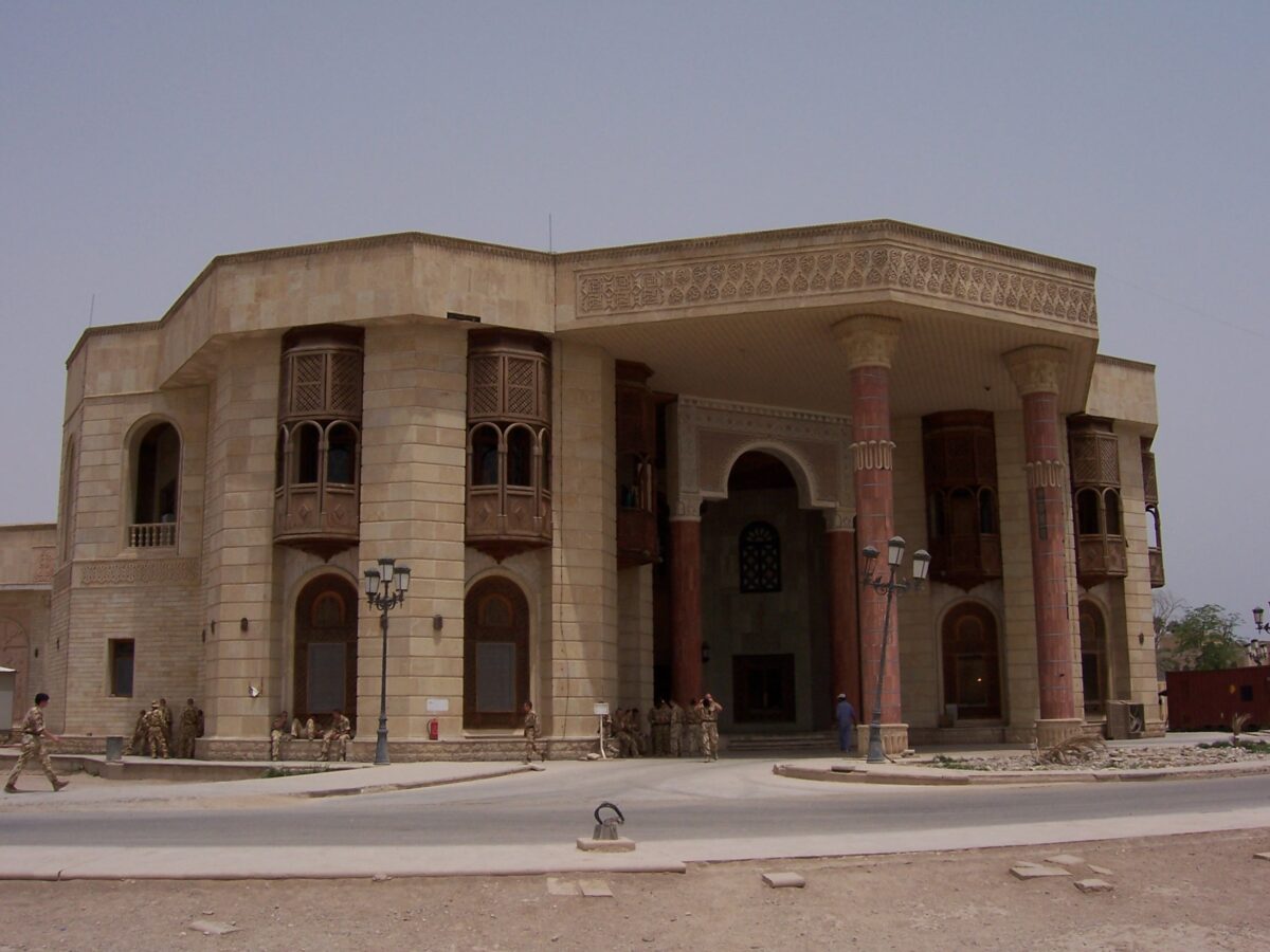 Operation TELIC 6 in 2005. 1st Battalion, Royal Anglian Regiment.