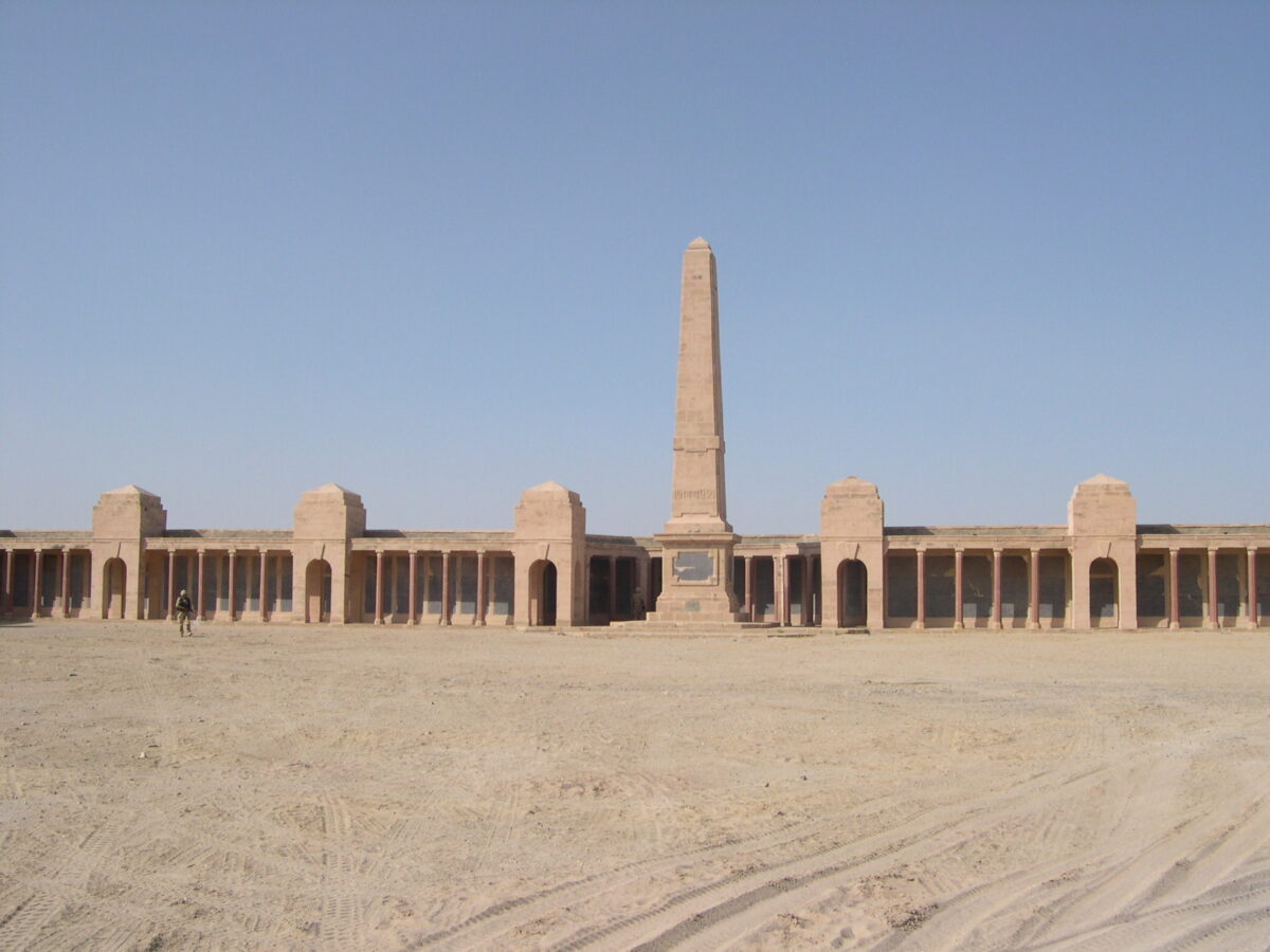 Operation TELIC 6 in 2005. 1st Battalion, Royal Anglian Regiment.