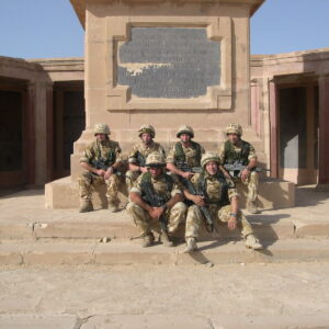 Operation TELIC 6 in 2005. 1st Battalion, Royal Anglian Regiment.