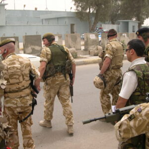 Operation TELIC 6 in 2005. 1st Battalion, Royal Anglian Regiment.