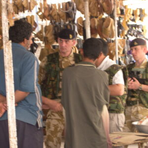 Operation TELIC 6 in 2005. 1st Battalion, Royal Anglian Regiment.