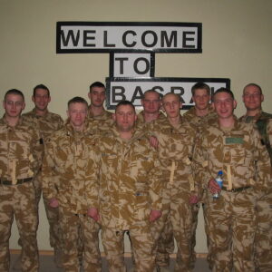 Operation TELIC 6 in 2005. 1st Battalion, Royal Anglian Regiment.