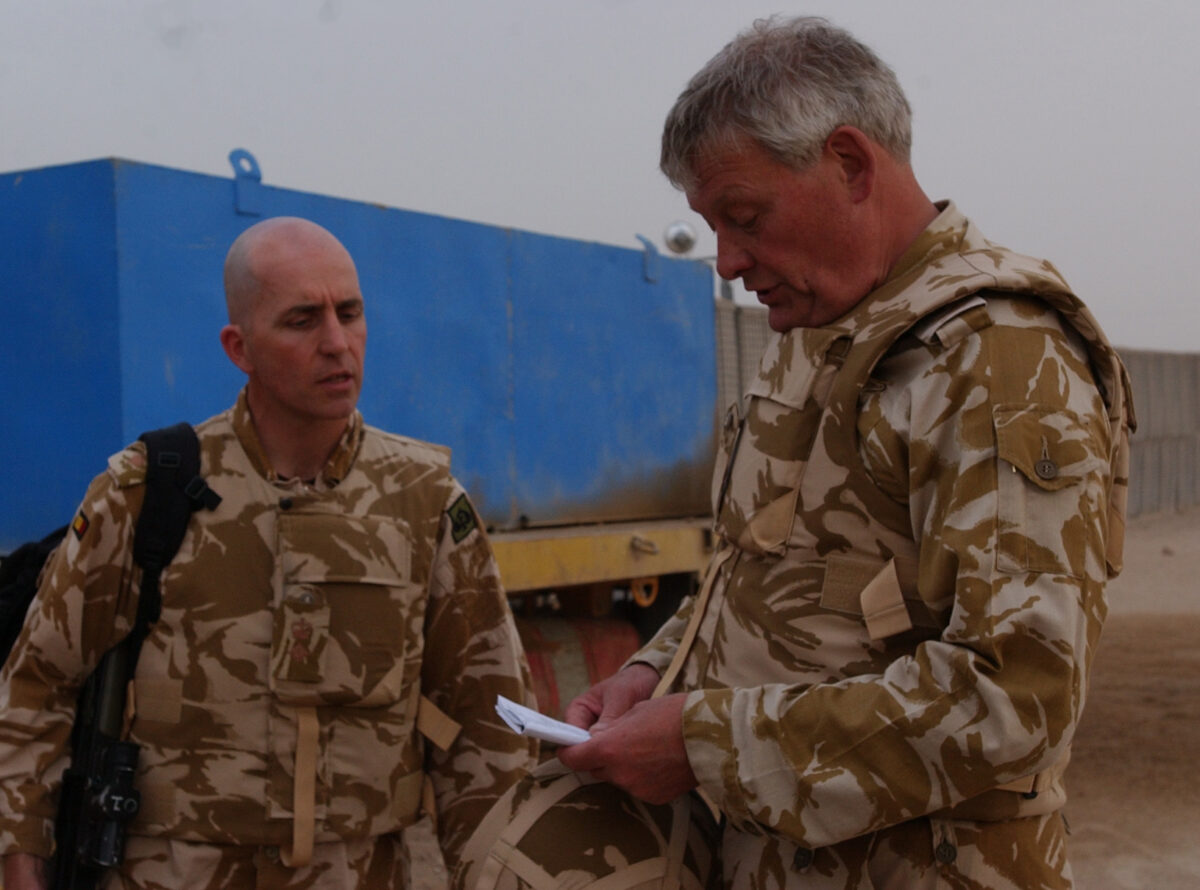 Chief of the Defence Staff Michael Walker GCB CMG CBE DL
