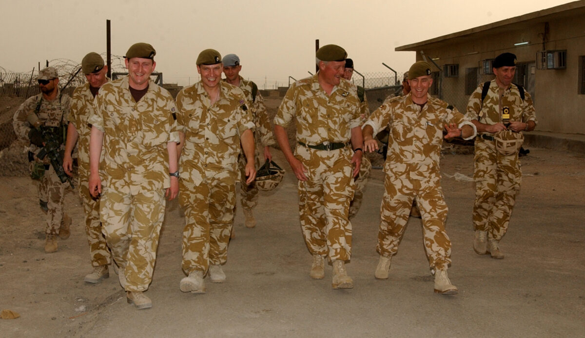 Chief of the Defence Staff Michael Walker GCB CMG CBE DL