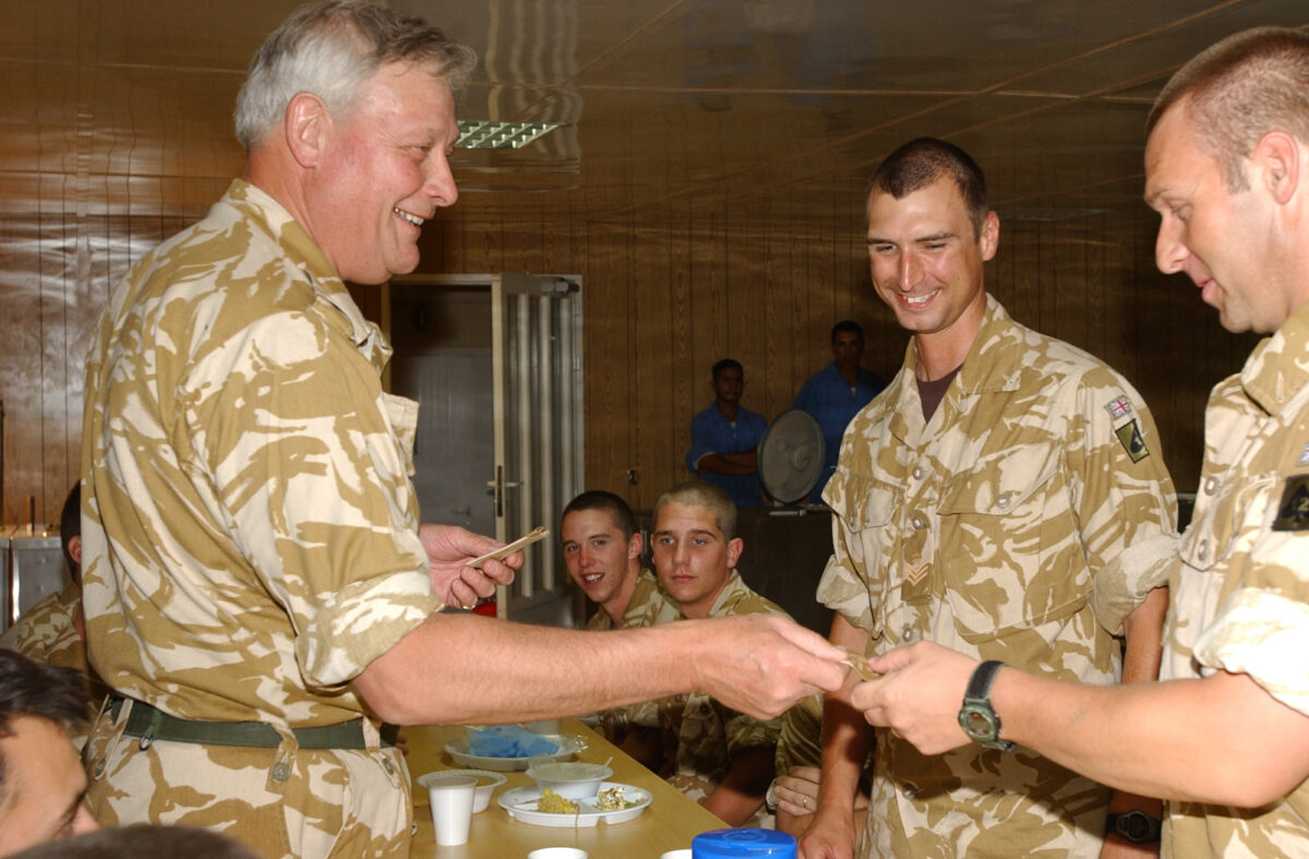 Chief of the Defence Staff Michael Walker GCB CMG CBE DL