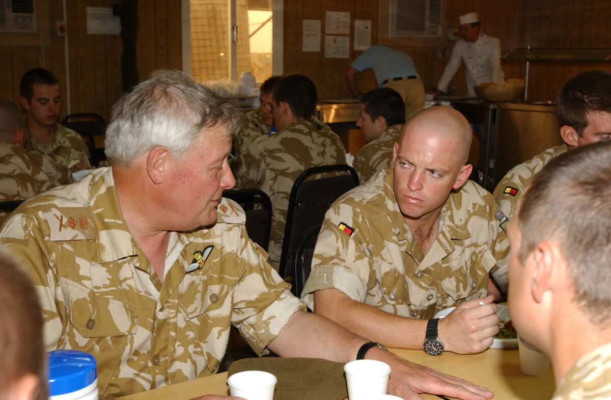 Chief of the Defence Staff Michael Walker GCB CMG CBE DL