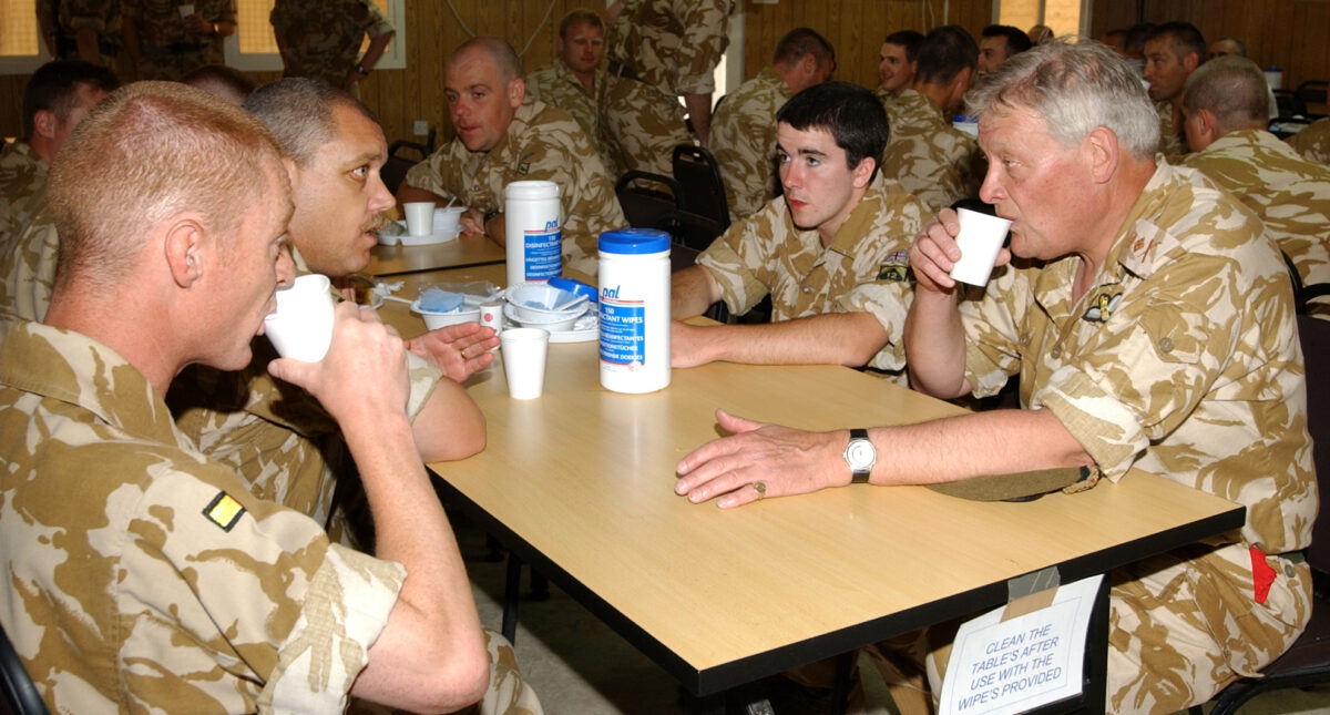 Chief of the Defence Staff Michael Walker GCB CMG CBE DL