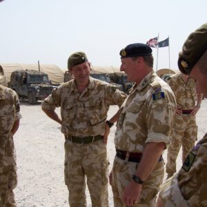 Operation TELIC 6 in 2005. 1st Battalion, Royal Anglian Regiment.