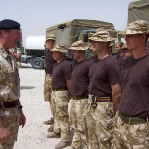 Operation TELIC 6 in 2005. 1st Battalion, Royal Anglian Regiment.