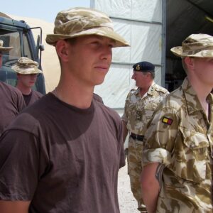 Operation TELIC 6 in 2005. 1st Battalion, Royal Anglian Regiment.