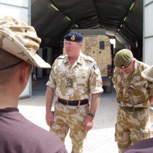 Operation TELIC 6 in 2005. 1st Battalion, Royal Anglian Regiment.